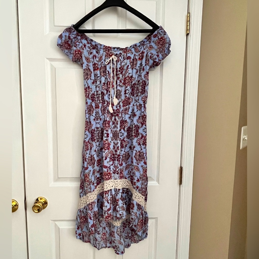 American Rag Hi/Lo Off The Shoulder Dress Size Small